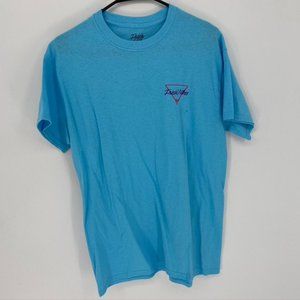 Fresh Vibes Men's Blue T-Shirt